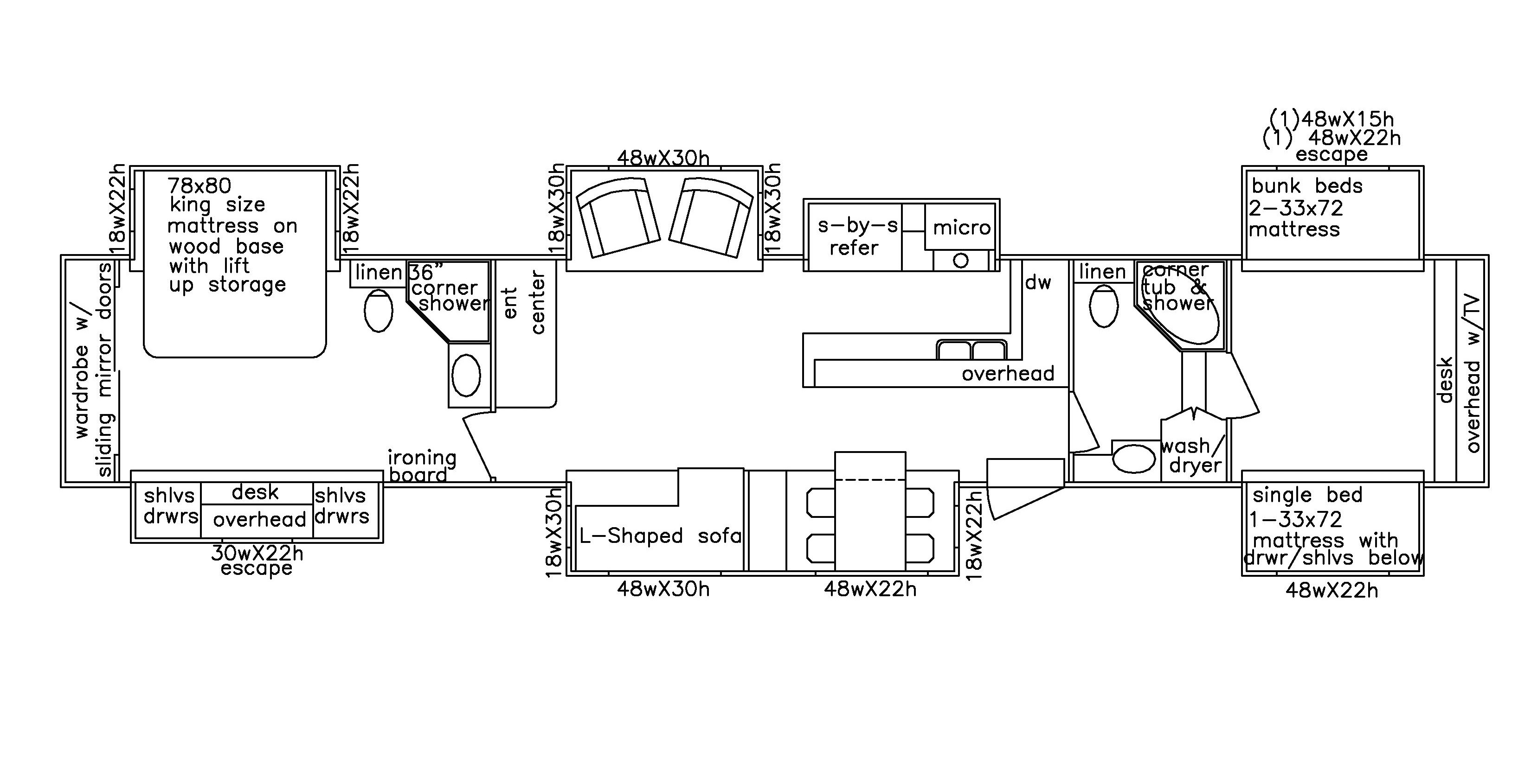 51 Plan 5th Wheel 510 009 Spacecraft Mfg