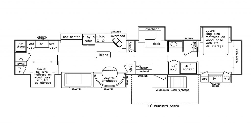 55' Plan- Semi #550-007 - SpaceCraft MFG